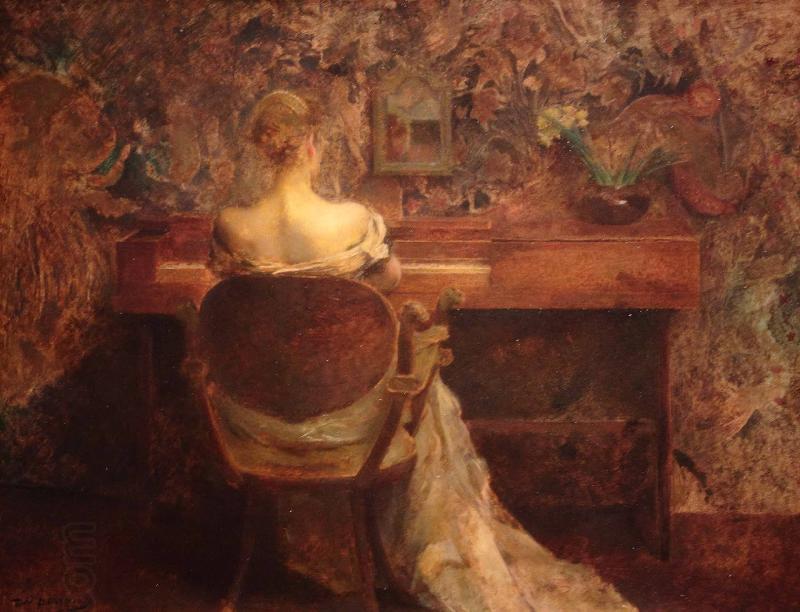 Thomas Dewing The Spinet China oil painting art